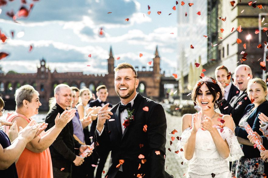 Elegante Hochzeit