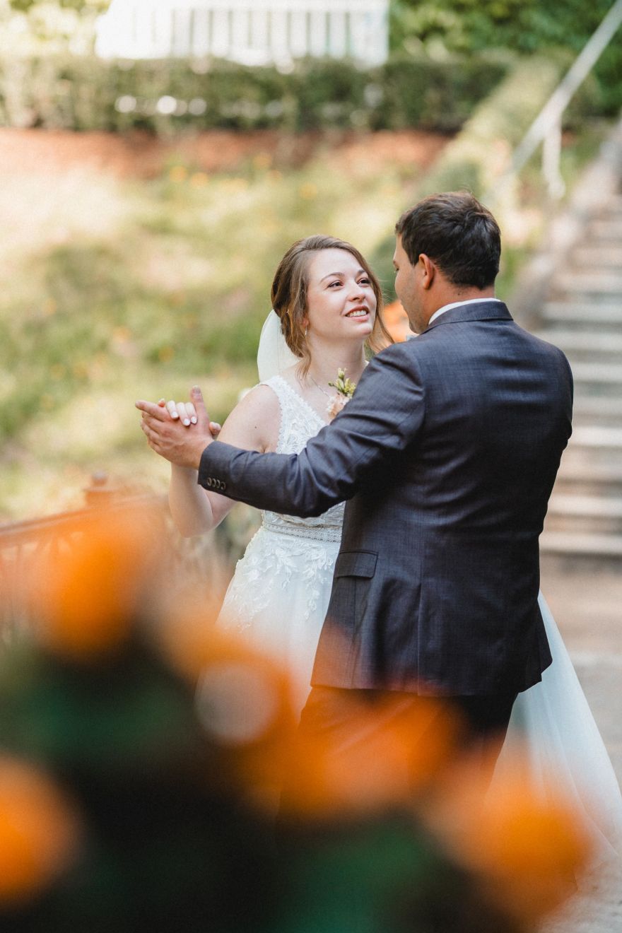 Hochzeitsfotografie Bauch