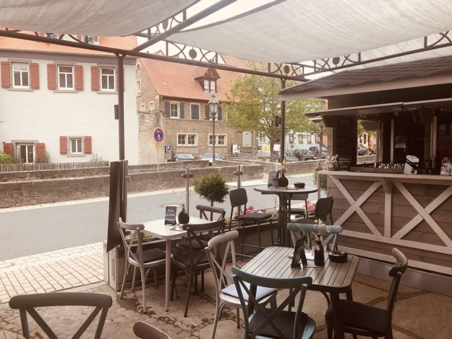 Terrasse Abend